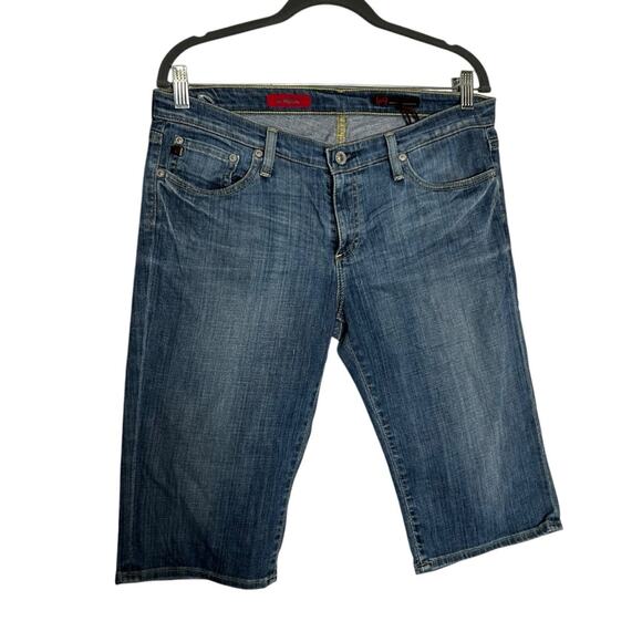 AG Adriano Goldschmied the Malibu Bermuda Denim Jean Shorts Size 31